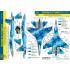 Decal for 1/32 Ukrainian Su-27P1M Flanker B