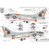 1/48 A-7E VS-86 Corsair Sidewinders Final Countdown Decals for Hasegawa