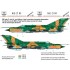 Decal for 1/48 MiG-21 MF HUNAF 9309 Dongo Squadron