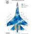 Decal for 1/72 Su-27 UB Ukrainian Digital Camouflage