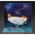 1/72 Manned Research Submersible Shinkai 6500 Seabed Diorama Set