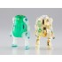 1/35 Japanese Mechatrobot Mechatrowego No 16 Cream Soda & Crystal Gold (2 Kits)