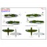 Decals for 1/32 P-47 D Razorback Over New Guinea Markings Pt.1