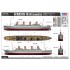 1/700 HMHS Britannic White Star Ship