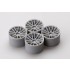 1/24 19inch ADV.1 7.0M.V2 Wheels (4 Resin Wheels + Metal Air Valves)