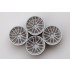 1/24 19inch ADV.1 7.0M.V2 Wheels (4 Resin Wheels + Metal Air Valves)