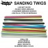 Sanding Twigs #Mixed (5x Each Grit, 30pcs)