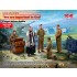 1/35 WWII British Soldiers and Chaplain - Prayer Before Battle 'You are important to God'