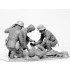 1/35 WWII German Military Medical Personnel