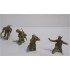 1/35 WWII German Anti-Tank Gun 7.62cm Pak 36(r) w/German Crew (1 Model kit with 4 Figures)