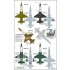 1/48 Northrop T-38C Heritage Schemes Decal