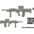 1/24 Modern British L85A2 Combat Rifles (4pcs)