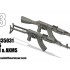 1/35 AKM and AKMS Rifles (4pcs)