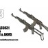 1/35 AKM and AKMS Rifles (4pcs)