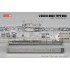 1/350 WWII U-Boat Type VIIC Full Structure PE Detail Model