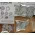 1/35 US M3 Half-track Wheel Set for Tamiya kit