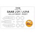 1/72 SAAB J-21 / J-21A Masks for HELLER #80261, #56261