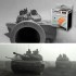 1/35 ZTQ15 Light Tank Mantlet Canvas Cover for MENG-TS048