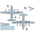 1/144 USAF Lockheed C-130H Hercules Transport Aircraft [2 in 1]