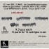 1/35 12.7mm BELT LINKS (80pcs) for Soviet/Russian Heavy Machine Gun DShKM/NSV UTES/KORD