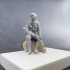 1/35 WWII German Seated Figure with Accessories