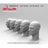 1/24 Bald Heads Set