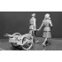 1/35 Volkssturm - Ammunition to the Frontline (1 Bicycle Trailer+2 Figures)