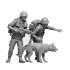 1/35 Vietnam War Dog Patrol (4 figures and 1 dog)