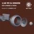 1/48 A-10C Thunderbolt II Engine Fan Blades and Nozzles for Academy kits