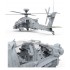 1/35 Israeli AF AH-64D SARAF Heavy Attack Helicopter with 2 Pilots