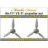 1/144 Heinkel He 111 VS-11 Propeller Set for Roden Kits