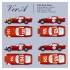 1/12 Alfa Romeo Giulia TZ2 Ver.A 1966 Targa Florio [Multi-Material kit]