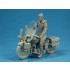 1/35 US Military Policeman w/Motorcycle 