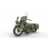 1/35 US Military Policeman w/Motorcycle 