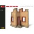 1/35 House Ruin (Size L x H x W: 160mm x 77mm x 80mm)