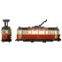 1/35 European Tramcar (StraBenbahn Triebwagen 641) with Crew and Passengers