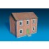 1/72 Townhouse (Building Size L x H x W: 144mm x 120mm x 120mm)