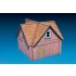 1/72 Country House (Building Size L x H x W: 115mm x 90mm x 115mm)