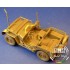 1/35 Photoetched M48 Dashmount and Accessories for WWII US 1/4 Ton 4x4 Truck