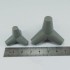 1/48 Tetrapods Blocks Mix (Trident Anti-Tank Obstacle, 6pcs)