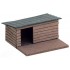 HO Scale Kennels (3pcs)