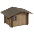 N Scale Forest Lodge (Length: 35mm, Width: 28mm, Height: 22mm)