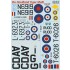 Decals for 1/48 De Havilland Tiger Moth Part 1