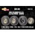 1/35 Sd.Kfz. 251 Road Wheels with Masks (phoenix-harburg) for Border kits