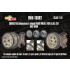 1/16 Corrected Sd.Kfz. 251 Road Wheels for Das Werk kits