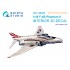 1/48 F-4B Phantom II Interior 3D Decal for Academy kits w/Resin Parts