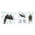 1/24 Hawker Typhoon Car Door Interior Detail Parts for Airfix kits