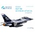 1/32 F-16D Fighting Falcon Interior Detail Parts for Academy kits