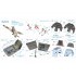 1/32 Messerschmitt Bf 109G-2/G-4 Interior Detail Parts for Hasegawa kits