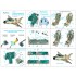 1/32 Mikoyan-Gurevich MiG-21UM Interior Detail Parts for Trumpeter kits